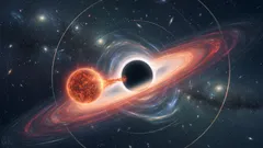 Kuinka tähti selvisi kohtalokkaasta kohtaamisesta mustan aukon kanssa