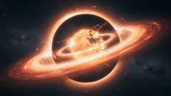 Valtava kasvu: musta aukko nielee jopa 3000 aurinkoa vuodessa