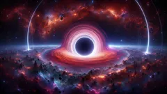 Elämmekö mustassa aukossa? Universumin pyörimissuunta kertoo